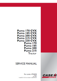 CASE IH Puma 215 CVX Tractor Service Repair Manual