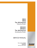 CASE DV23CC Tier 4A (interim) Combination Roller Service Repair Manual