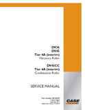 CASE DV45CC Tier 4A (interim) Combination Roller Service Repair Manual