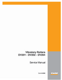 CASE DV201 Vibratory Roller Service Repair Manual