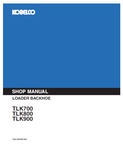 KOBELCO TLK 800 Loader Backhoe Service Repair Manual