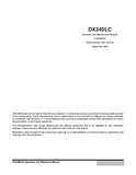 Daewoo Doosan DX340LC Excavator Operation and Maintenance manual Serial Number 5001 and Up
