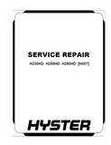 Hyster H007 (H210HD) Forklift Service Repair Manual