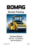 Bomag BW 151 AC-4 Tandem Rollers Service Repair Manual