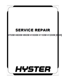 Hyster K005 (H70XM) Forklift Service Repair Manual