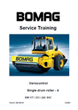 Bomag BW 177 Single Drum Roller Service Repair Manual