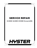 Hyster L005 (H5.50XM Europe) Forklift Service Repair Manual