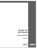 CASE IH 700 Tractor Service Repair Manual