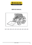 New Holland C227 200 Series Compact Track Loader Service Repair Manual