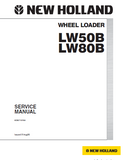 New Holland LW80B Wheel Loader Service Repair Manual
