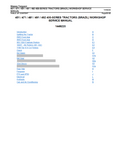 Massey Ferguson MF451 400-series tractor (brazil) Tractor Service Repair Manual