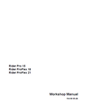 Husqvarna Rider ProFlex 21 Service Repair Manual