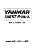 Yanmar ViO35-2 Excavator Service Repair Manual