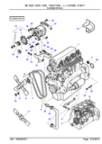 Massey Ferguson 4235 TRACTORS (--> K37009) Service Parts Catalogue Manual (Part Number : 819917)