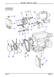 Massey Ferguson MF 3095 TRACTOR Service Parts Catalogue Manual (Part Number : 1637211)