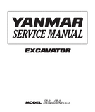 Yanmar SV15 Excavator Service Repair Manual