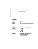 LIEBHERR L507-1260 Wheel Loader Service Repair Manual