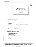 LIEBHERR LH26EC-1672 Hydraulic Excavator Service Repair Manual