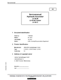 LIEBHERR LH60 M Timber Hydraulic Excavator Service Repair Manual