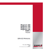 CASE IH Magnum 290 TIER 3 Tractor Service Repair Manual