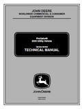 John Deere ProGator 2030 Utility Vehicle Service Repair Manual