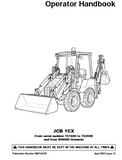 JCB 1CX Operator manual