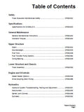 Daewoo Doosan DX300LC-3 Excavator Service Repair Manual Serial Number 1001 and Up
