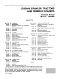 JOHN DEERE 350B CRAWLER LOADER Service Repair Manual