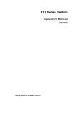 McCormick XTX215 Tractor Operator manual