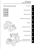 McCormick XTX215 Tractor Operator manual