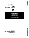 JOHN DEERE JD24 Skid-Steer Loader Service Repair Manual