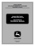 John Deere Compact Utility Tractor 4000 Twenty Series with Cab Service Repair Manual