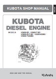 Kubota V3600-T-E3CB Diesel Engine Service Repair Manual