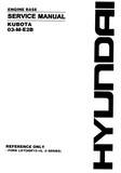 Kubota 03-M-E2B Diesel Engine Service Repair Manual