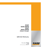 CASE 836C AWD Motor Grader Service Repair Manual