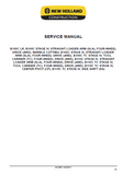 New Holland B100CTC Stage IV Tractor Loader Backhoe Service Repair Manual