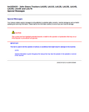 John Deere LA125 Lawn Tractor Service Repair Technical Manual (TM103419)