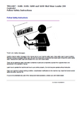 John Deere 318D Skid Steer Loader (EH Controls) Service Repair Manual (TM11407)