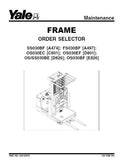 YALE (E826) OS030BF LIFT TRUCK Service Repair Manual