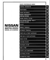 1996 Nissan Sentra Service Repair Manual