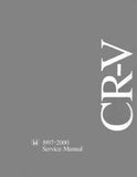 1999 HONDA CRV Service Repair Manual