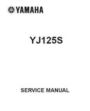 2004 Yamaha YJ125 Service Repair Manual