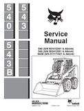 BOBCAT 540 SKID STEER LOADER Service Repair Manual S/N 501012001 & Above