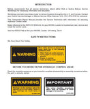 Bobcat 443 Hydraulic Control Valve Component Service Repair Manual SN: All