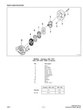 Bobcat 540, 543 Hydraulic Pump Component Service Repair Manual SN: 11999 & Below