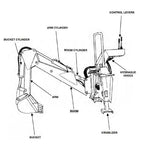 Bobcat 914B Backhoe Service Repair Manual S/N 058900101 AND Above