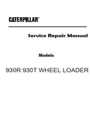 Caterpillar Cat 930R WHEEL LOADER (Prefix 57Z) Service Repair Manual (57Z04000 and up)