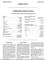 Suzuki DT4 outboard motors Service Repair Manual