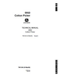 John Deere 9950 Cotton Picker Service Repair Manual (tm1349)