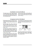 Clark C60-80D Forklift Service Repair Manual